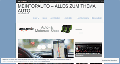Desktop Screenshot of meintopauto.com