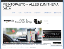 Tablet Screenshot of meintopauto.com
